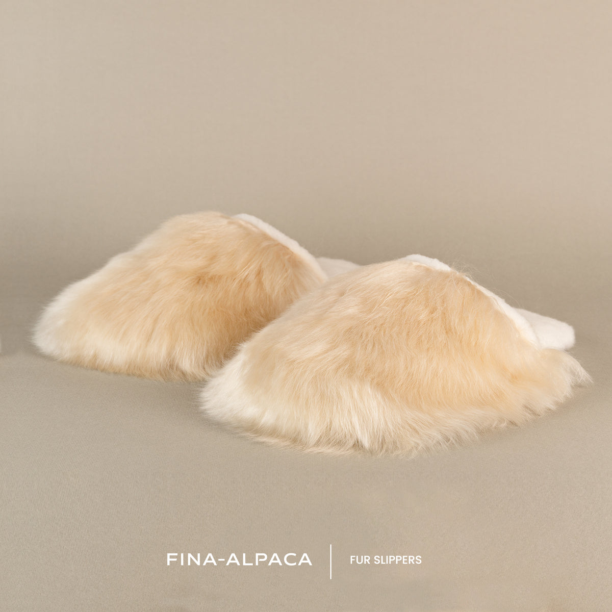 Alpaca sales lined slippers